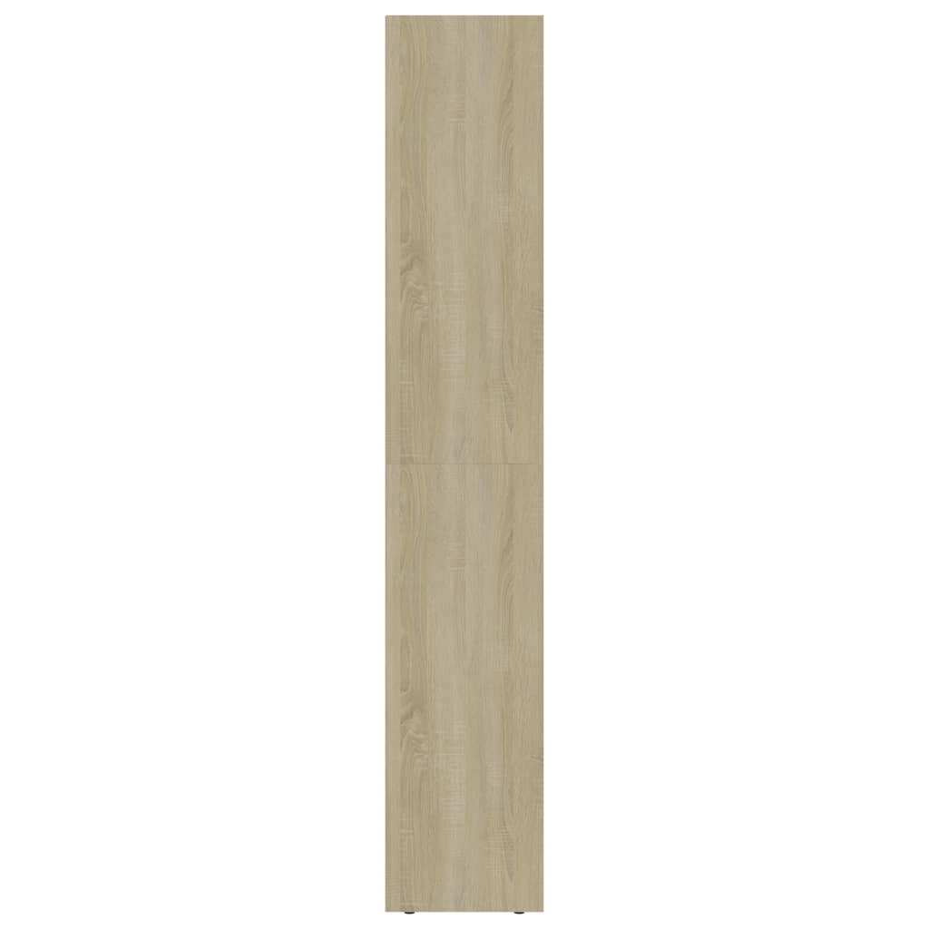 Book Cabinet Sonoma Oak 36x30x171 cm Engineered Wood