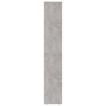 Book Cabinet Concrete Grey 36x30x171 cm Engineered Wood