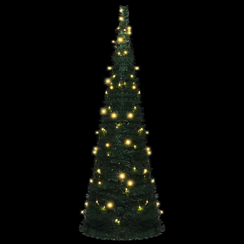 Pop-up Christmas Tree | Green | PVC | Tall | Collapsible