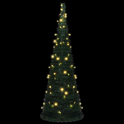 Pop-up Christmas Tree | Green | PVC | Tall | Collapsible