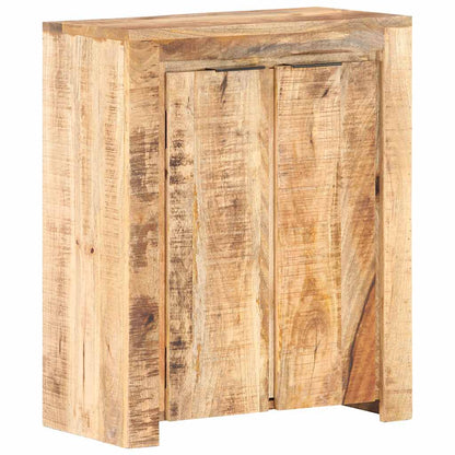 320212 vidaXL Sideboard 59x33x75 cm Rough Mango Wood