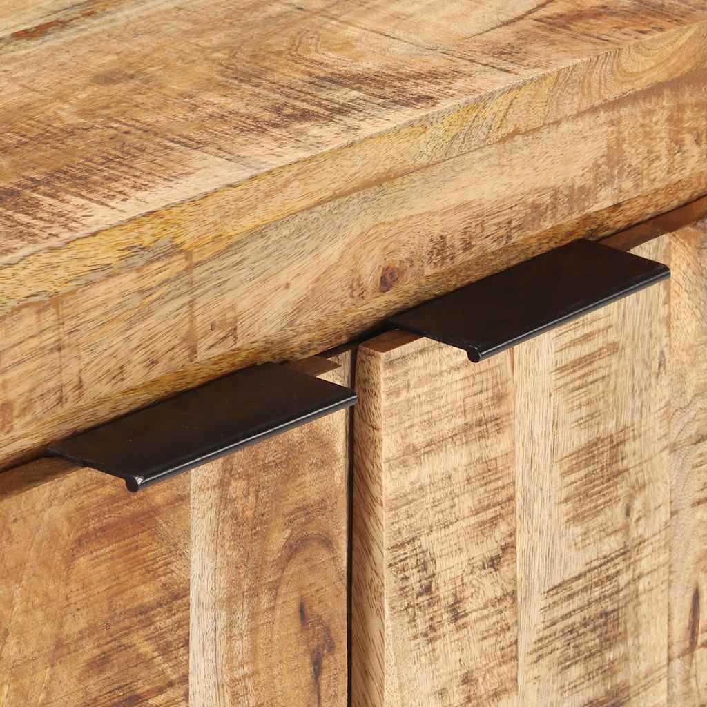 320212 vidaXL Sideboard 59x33x75 cm Rough Mango Wood