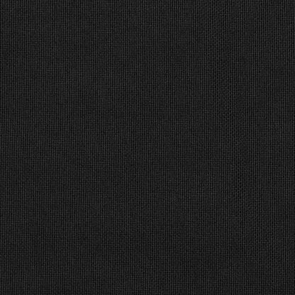 Linen-Look Blackout Curtains with Grommets Black 290x245cm