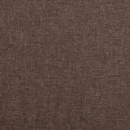 Linen-Look Blackout Curtains with Grommets 2pcs Taupe 140x225cm