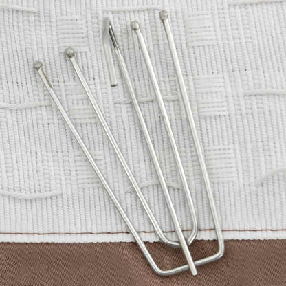 Linen-Look Blackout Curtains with Hooks 2 pcs Taupe 140x175 cm