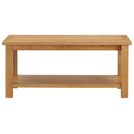 Coffee Table 90x45x40 cm Solid Oak Wood