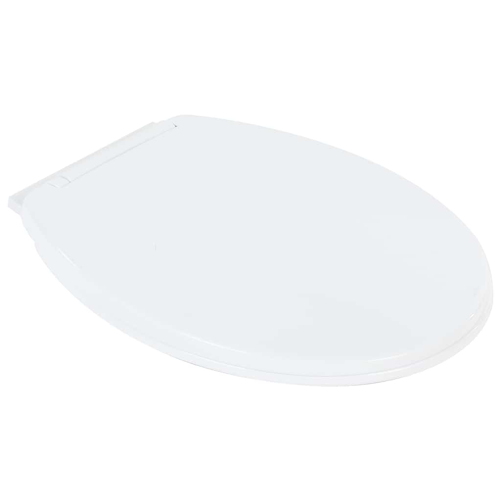 Rimless Toilet 7 cm Extra Height Soft Close Ceramic White