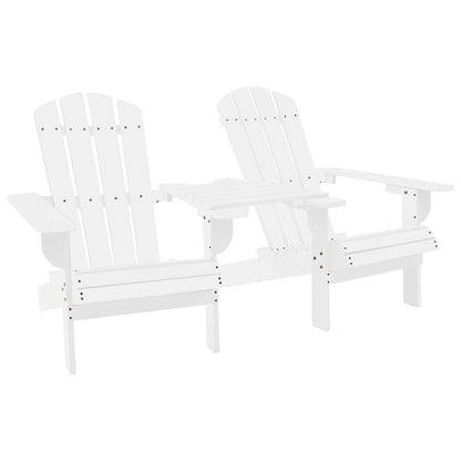 Garden Chair | White | Solid fir wood | Regular | Ergonomic