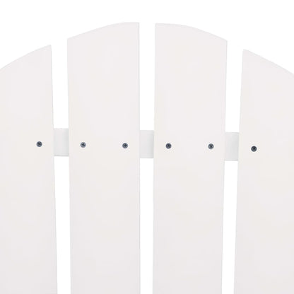 Garden Chair | White | Solid fir wood | Regular | Ergonomic