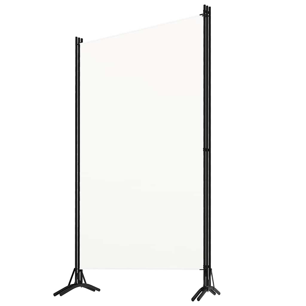 3-Panel Room Divider White 260x180 cm