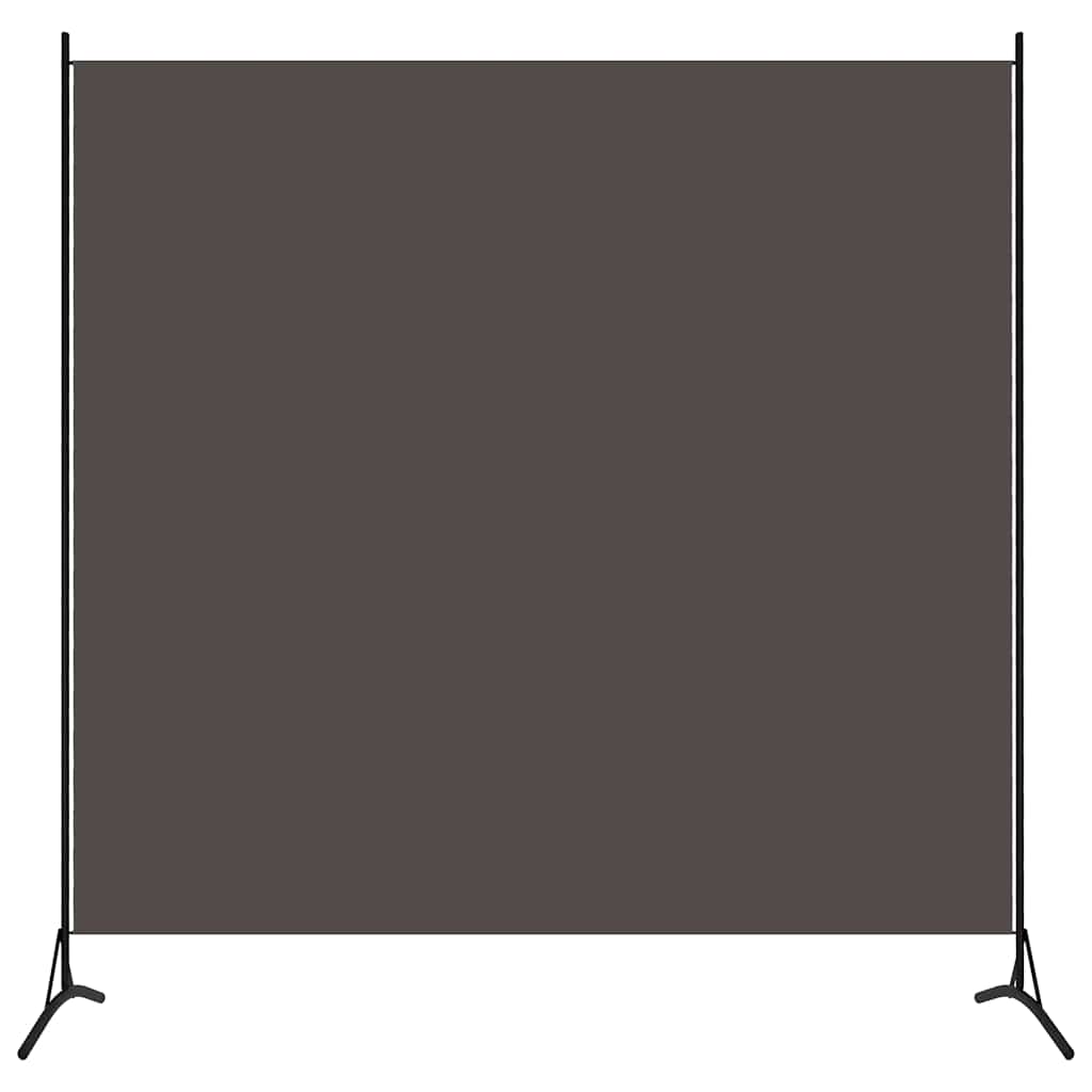 320737 vidaXL Room Divider Anthracite 175x180 cm Fabric