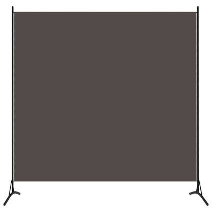 320737 vidaXL Room Divider Anthracite 175x180 cm Fabric