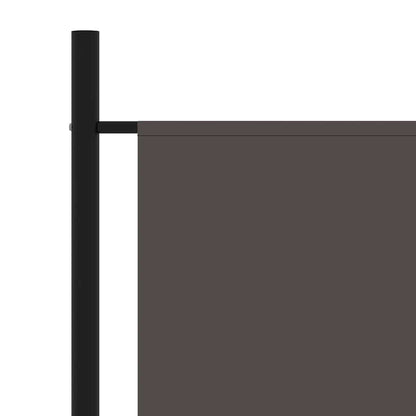 320737 vidaXL Room Divider Anthracite 175x180 cm Fabric