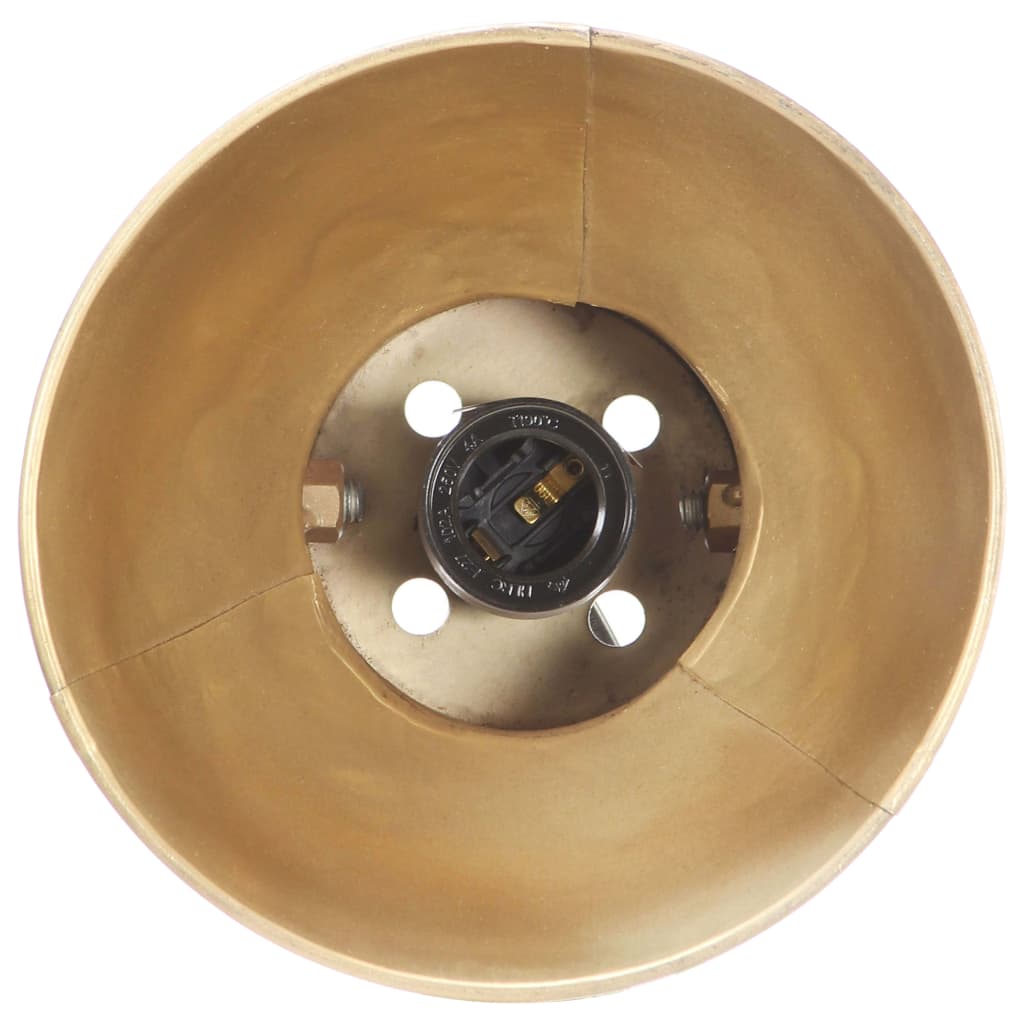Industrial Wall Lamp Brass 65x25 cm E27
