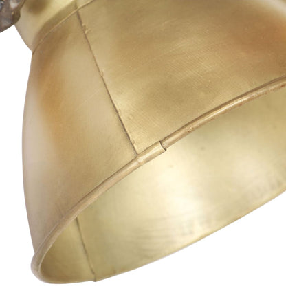 Industrial Wall Lamp Brass 65x25 cm E27