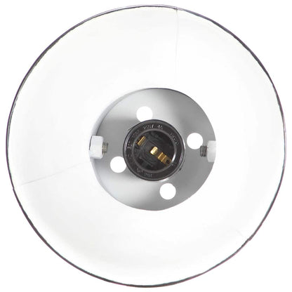 320512 vidaXL Industrial Wall Lamp Black 65x25 cm E27