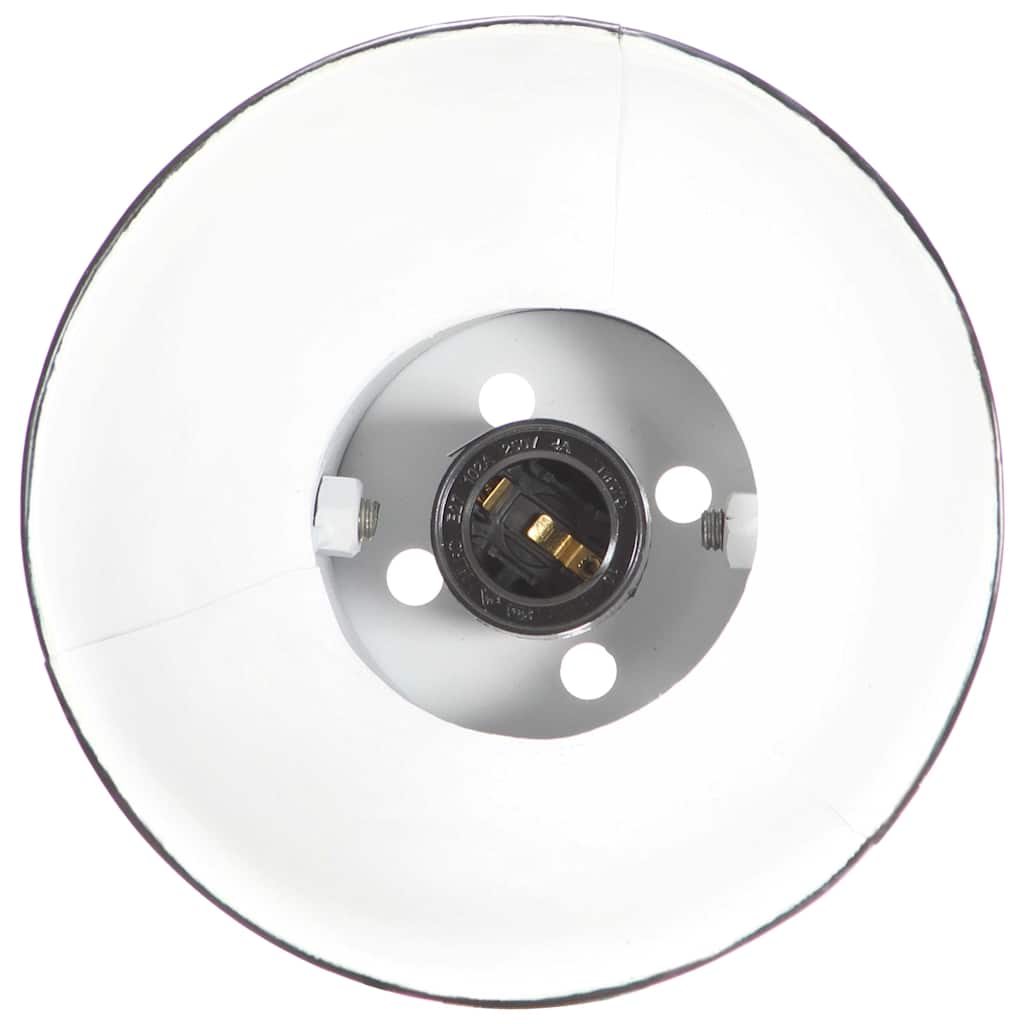 320513 vidaXL Industrial Wall Lamp Black 45x25 cm E27