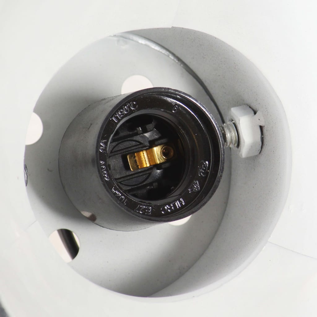 Industrial Ceiling Lamp 25 W Black 42x27 cm E27