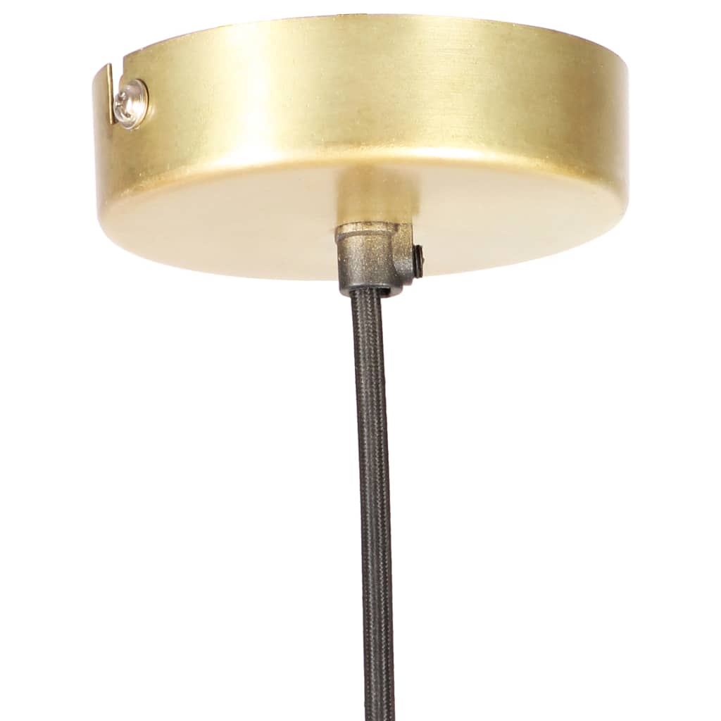 Industrial Hanging Lamp 25 W Brass Round 19 cm E27