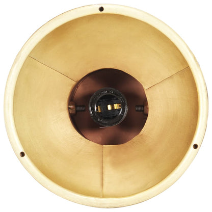 Industrial Hanging Lamp 25 W Brass Round 19 cm E27