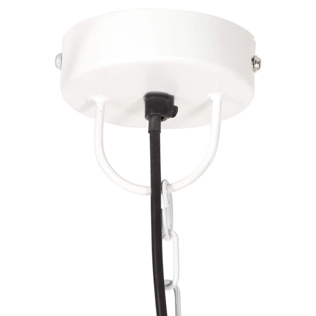 Industrial Hanging Lamp 25 W White Round 30 cm E27