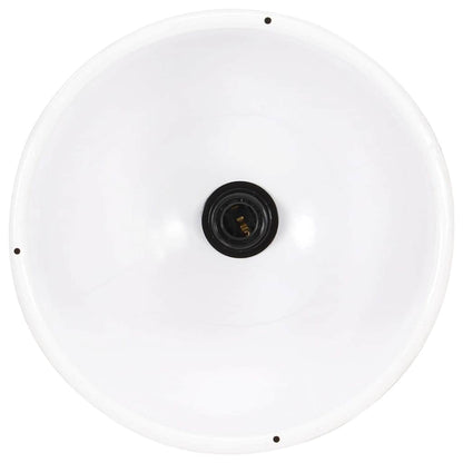 Industrial Hanging Lamp 25 W White Round 30 cm E27