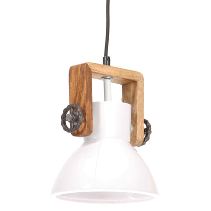 Industrial Hanging Lamp 25 W White Round 19 cm E27