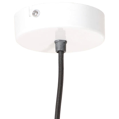 Industrial Hanging Lamp 25 W White Round 19 cm E27
