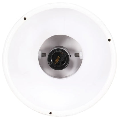 Industrial Hanging Lamp 25 W White Round 19 cm E27