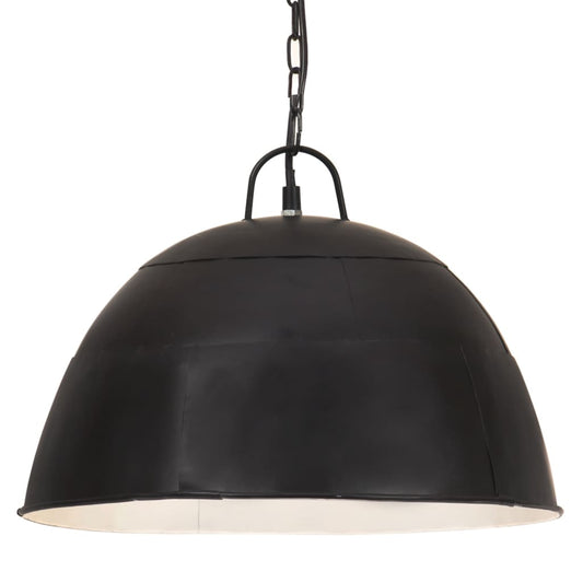 Industrial Vintage Hanging Lamp 25 W Black Round 41 cm E27