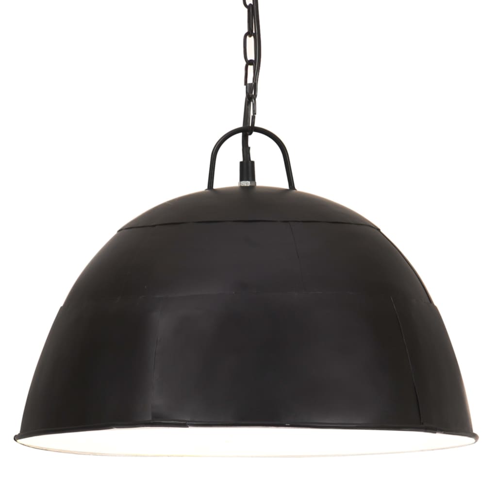 Industrial Vintage Hanging Lamp 25 W Black Round 41 cm E27