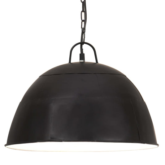 Industrial Vintage Hanging Lamp 25 W Black Round 41 cm E27