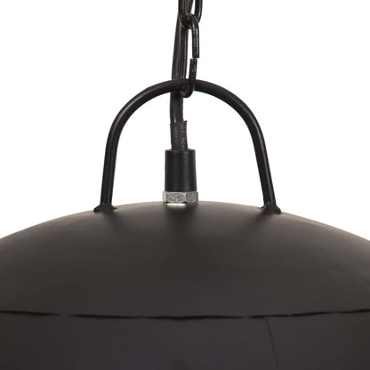 Industrial Vintage Hanging Lamp 25 W Black Round 41 cm E27