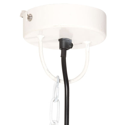 Hanging Lamp | White | Iron | Medium | Industrial | Hanging Lamp | Round