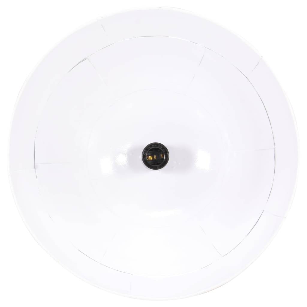 Hanging Lamp | White | Iron | Medium | Industrial | Hanging Lamp | Round