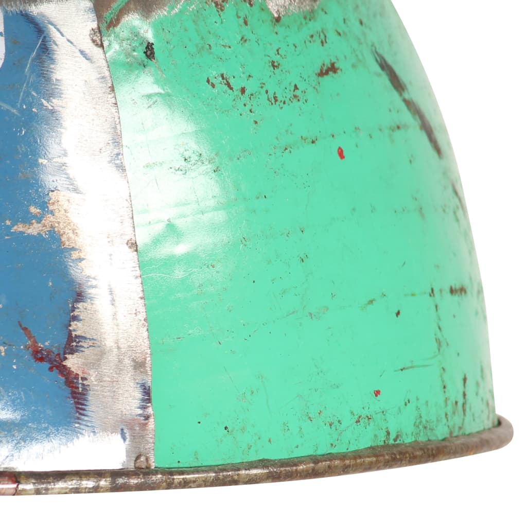 Industrial Vintage Hanging Lamp 25 W Multicolour Round 31cm E27