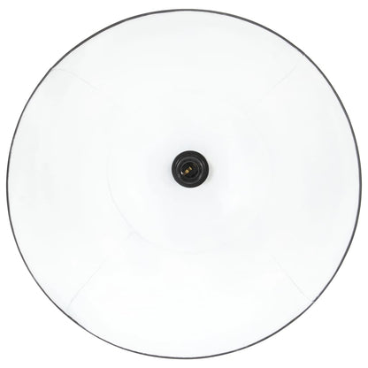 Hanging Lamp 25 W Black Round 48 cm E27