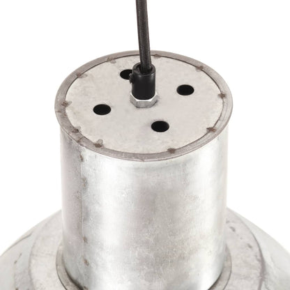 Hanging Lamp | Silver | Iron with silver coating | Medium | Industrial