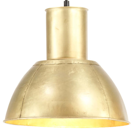 Hanging Lamp | Brass | Iron with a brass coating | Medium | Industrial
