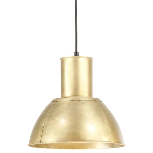 Hanging Lamp | Brass | Iron with a brass coating | Medium | Industrial