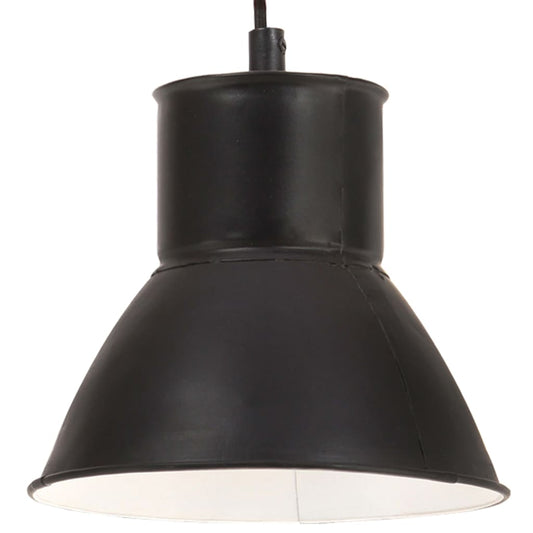 Hanging Lamp | Black | Iron | Medium | Decorative Inlays | Hanging Lamp