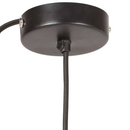Hanging Lamp | Black | Iron | Medium | Decorative Inlays | Hanging Lamp