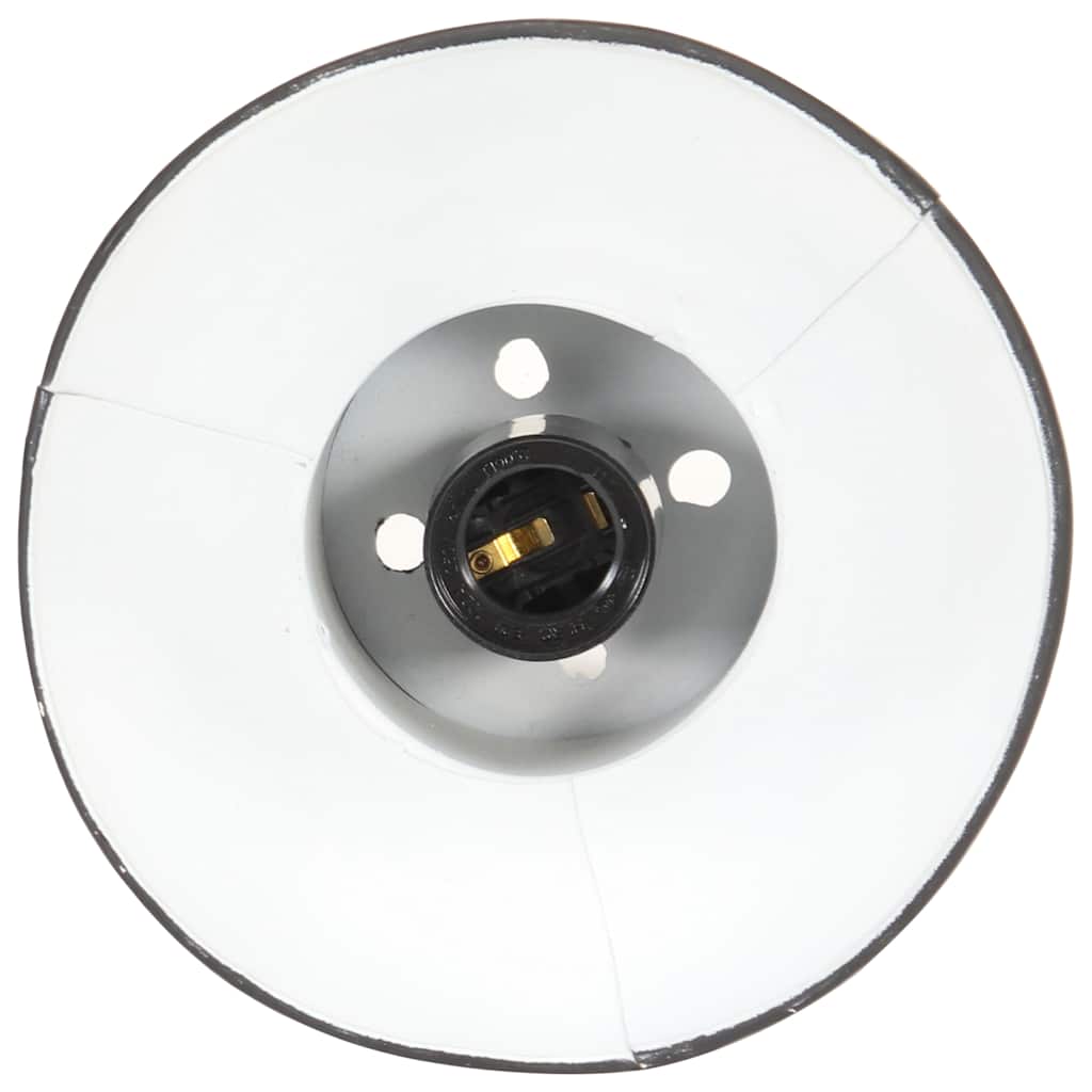 Hanging Lamp 25 W Black Round 17 cm E27
