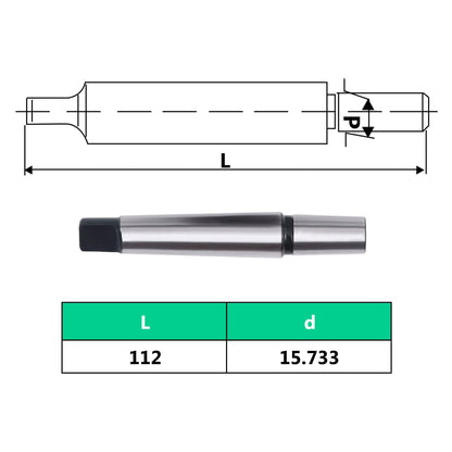 Quick Release Drill Chuck MT2-B16 with 13 mm Clamping Range