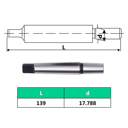 Quick Release Drill Chuck MT3-B18 with 16 mm Clamping Range
