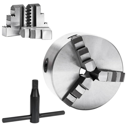 3 Jaw Self-Centering Lathe Chuck 125 mm Steel K11 125