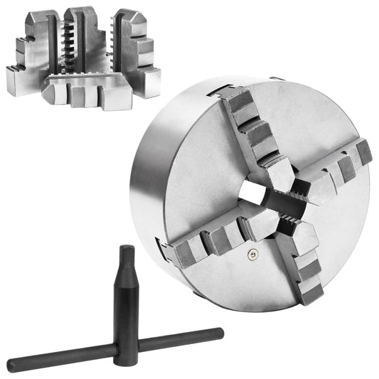 4 Jaw Self-Centering Lathe Chuck 200 mm Steel K12 200
