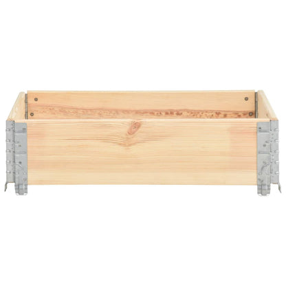 Raised Bed 60x80 cm Solid Pine Wood (310048)
