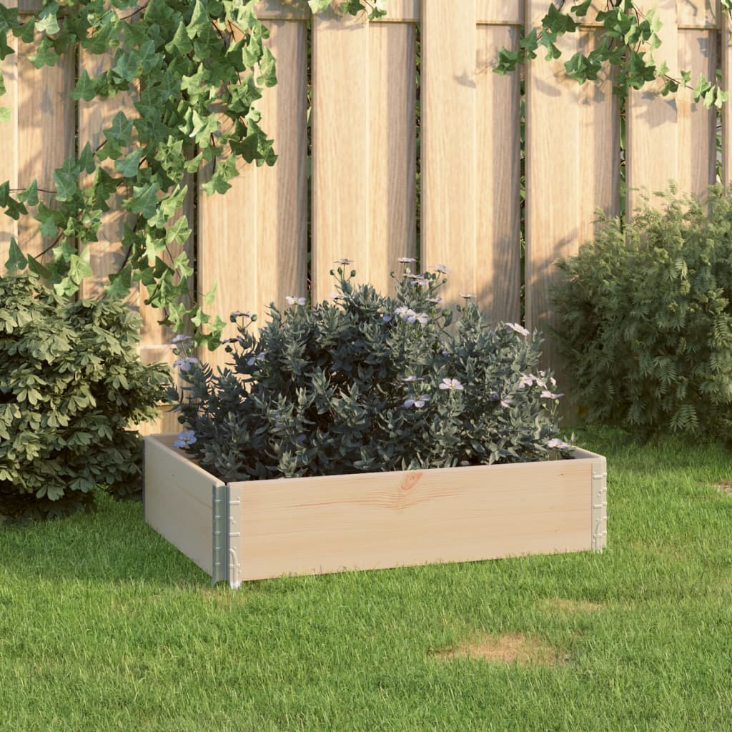 Raised Bed 60x80 cm Solid Pine Wood (310048)
