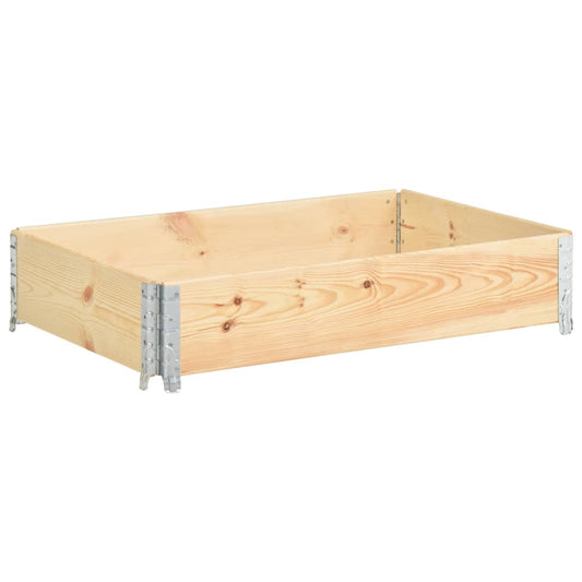 Raised Bed 50x100 cm Solid Pine Wood (310052 )
